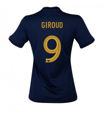 Maillot de foot France Olivier Giroud #9 Domicile Femmes Monde 2022 Manches Courte